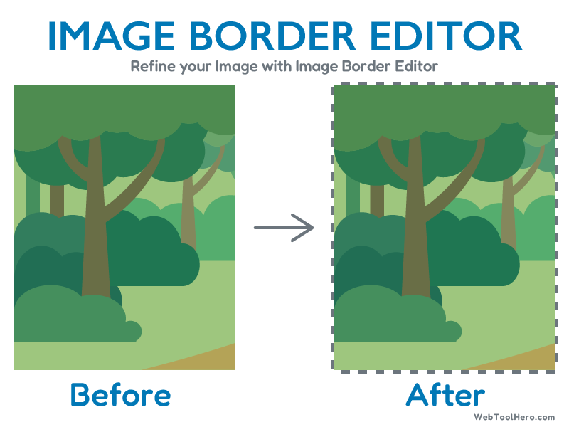 Online Image Border Editor