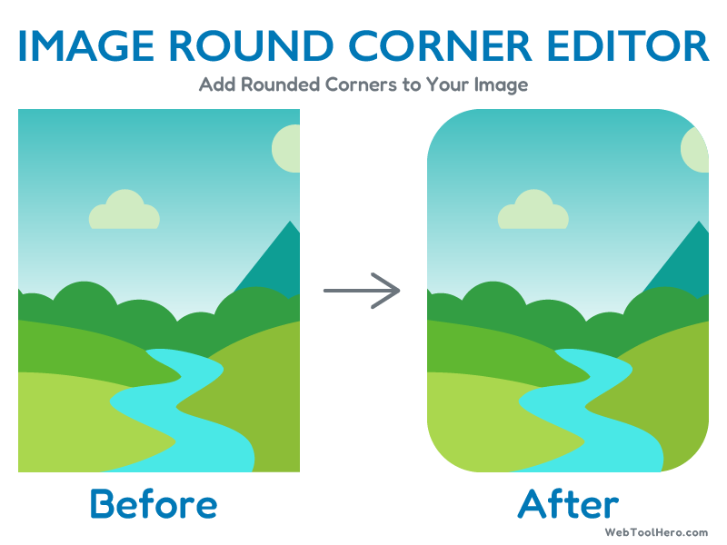 Image Round Corner Editor