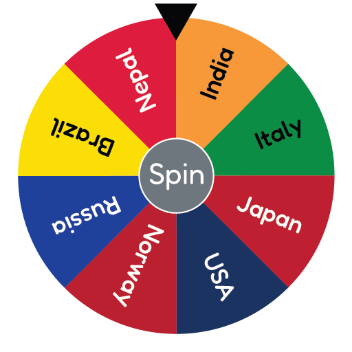 Country Picker Wheel