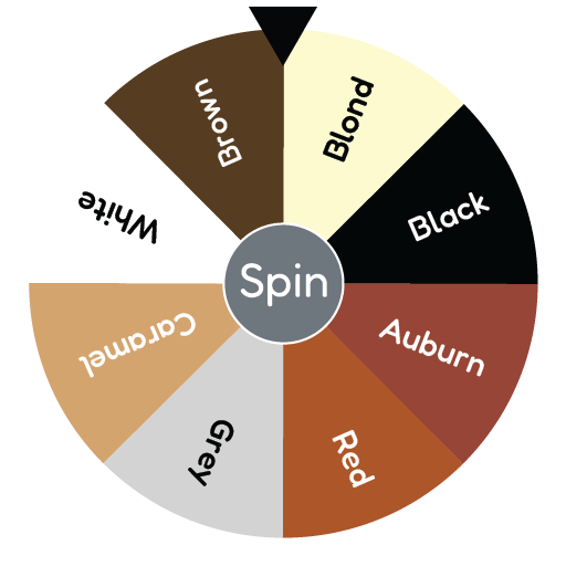Hair Color Picker Wheel